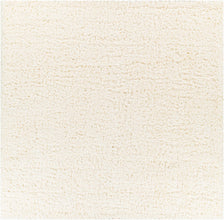 Siari Solid Cream Plush Rug