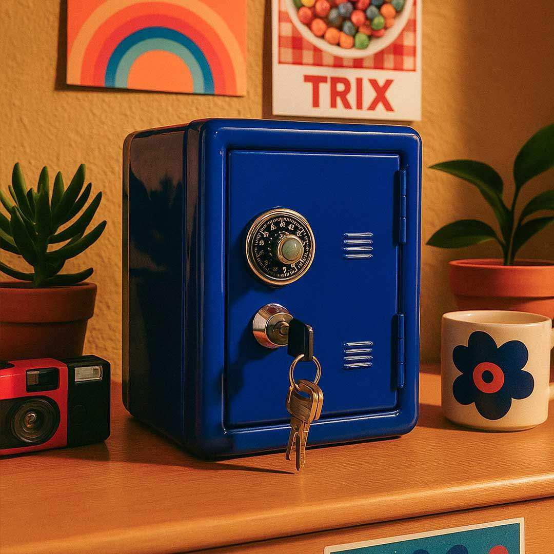 Mini Storage Locker with key and combination lock – STUDIO GONKA