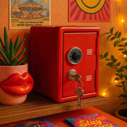 Mini Storage Locker with key and combination lock – STUDIO GONKA