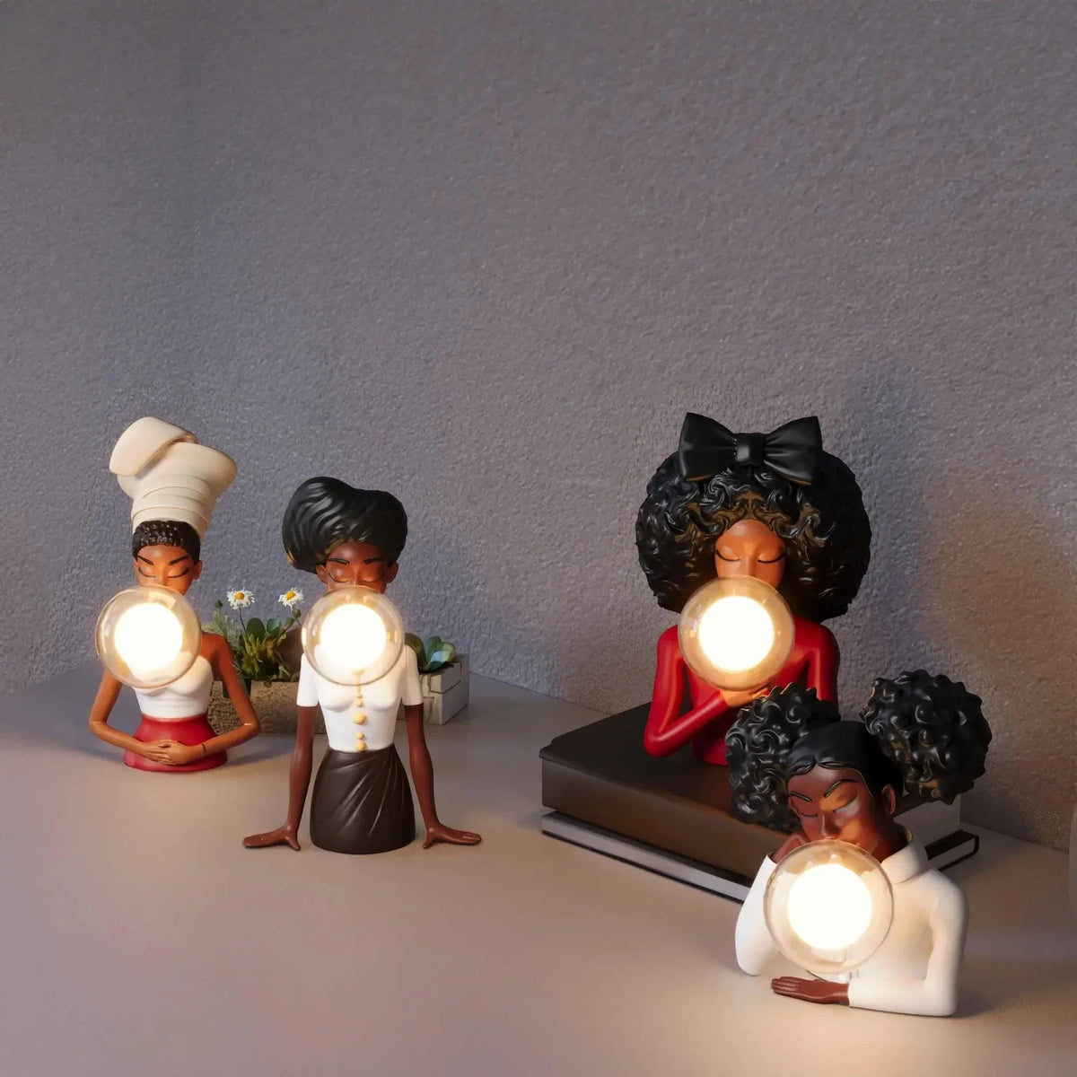 The Essence Sculptural Lamp Collection