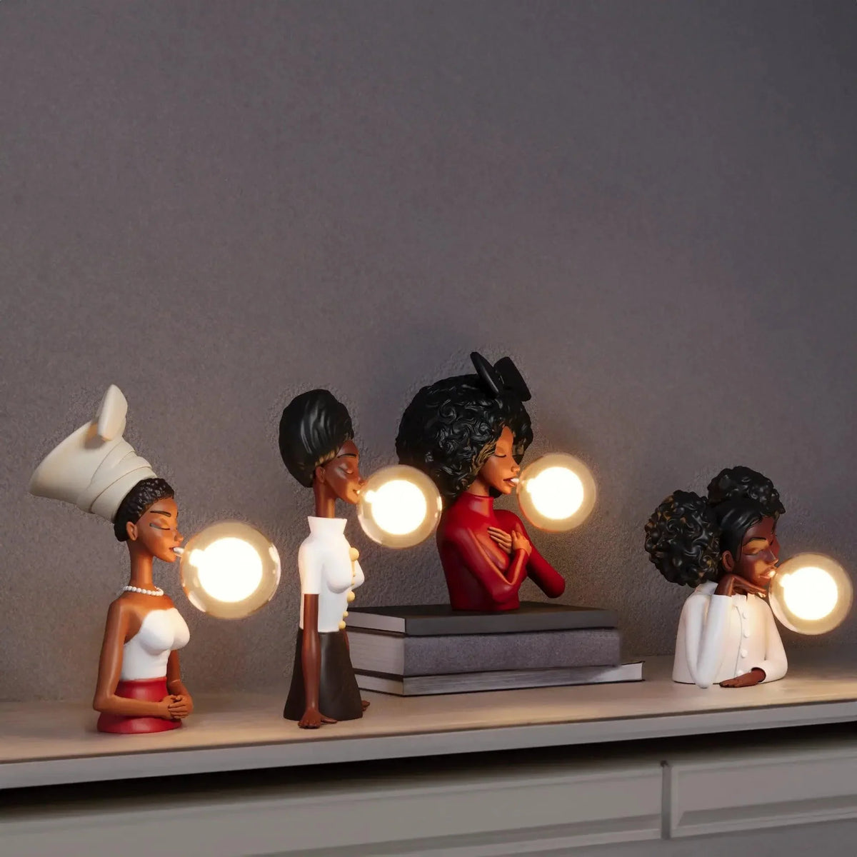 The Essence Sculptural Lamp Collection