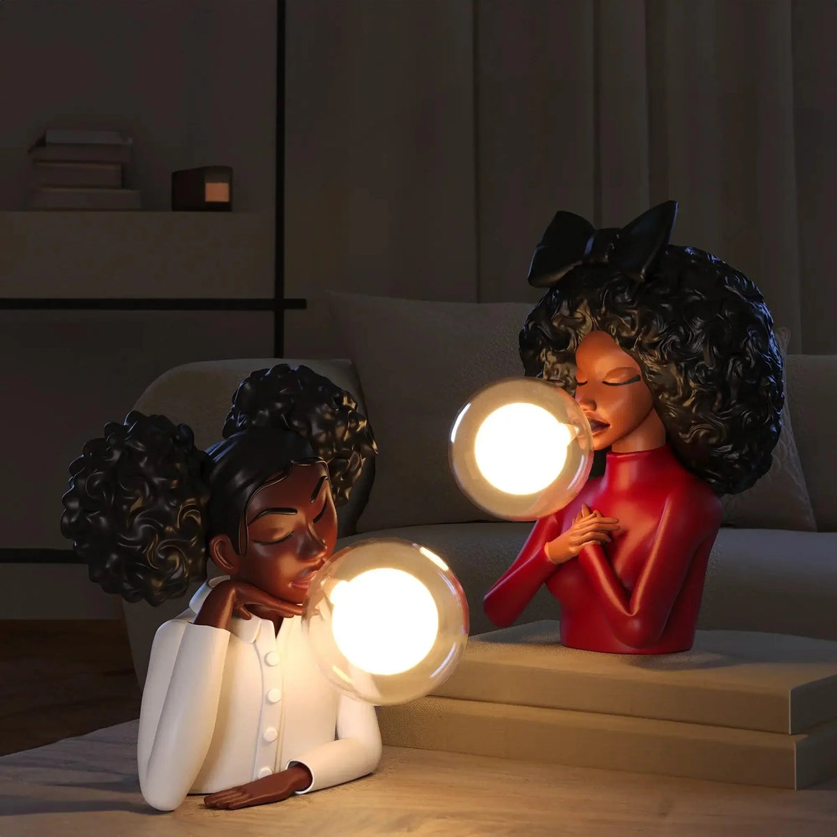 The Essence Sculptural Lamp Collection