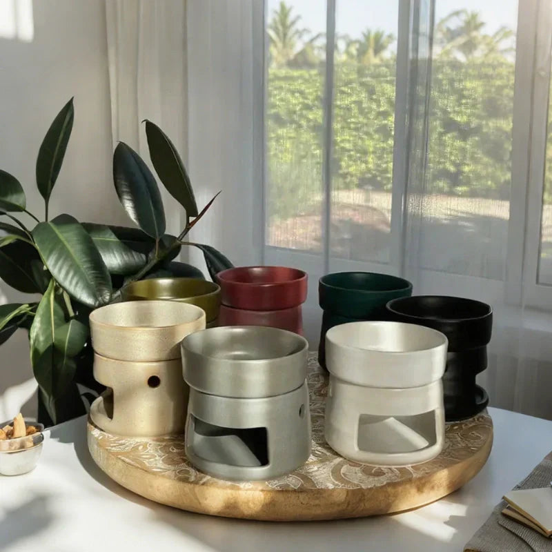 TerraGlow Ceramic Oil Warmer