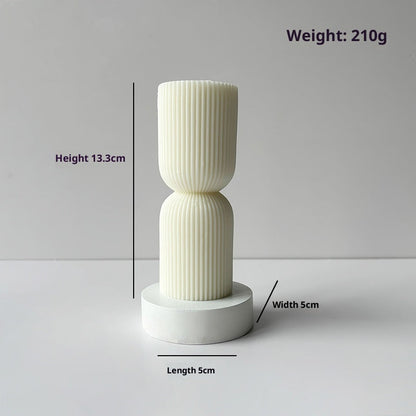Sculpted Glow Candle