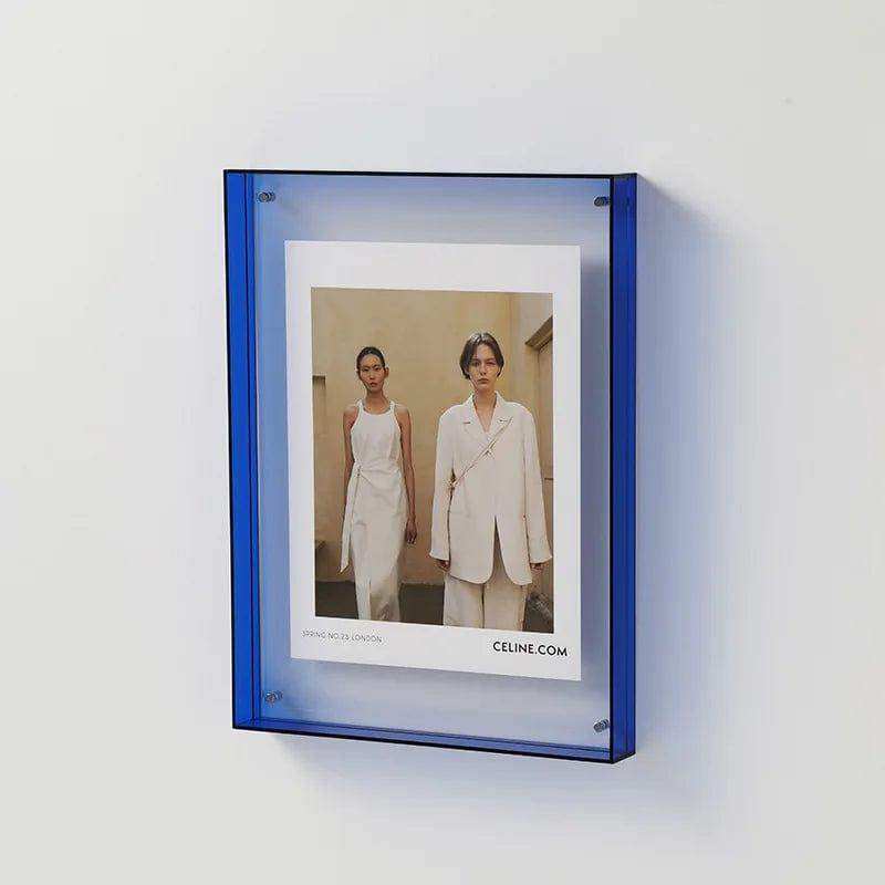 Clear acrylic picture frame in vivid colors – STUDIO GONKA