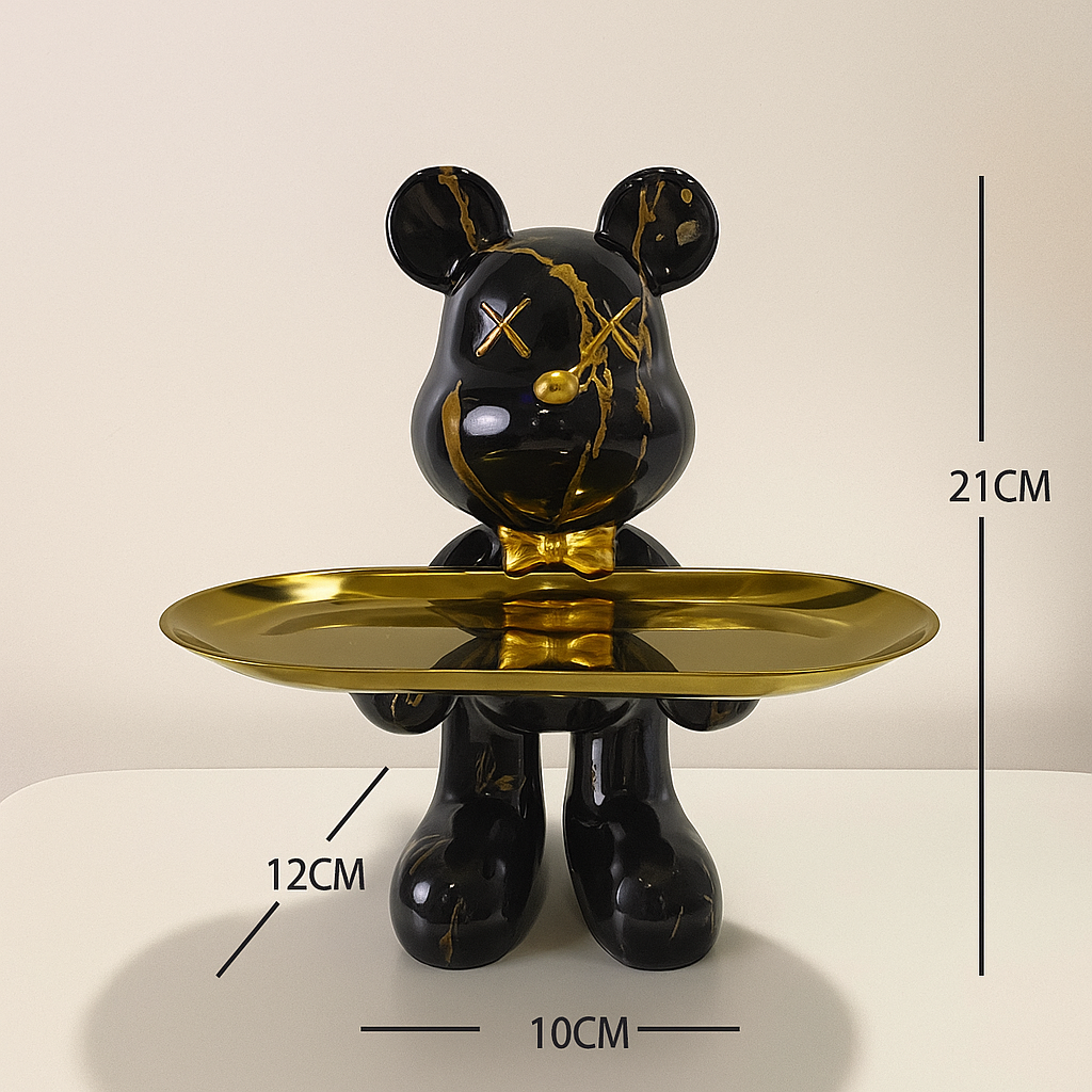 Urban Art Bear Valet Sculpture