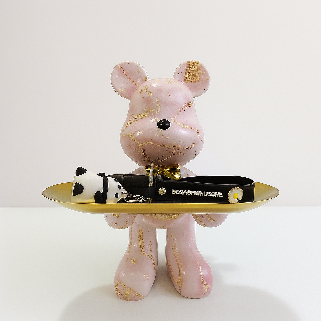 Urban Art Bear Valet Sculpture