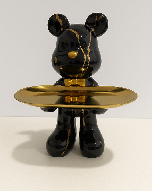 Urban Art Bear Valet Sculpture