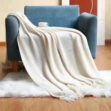 Cozy Knit Throw Blanket