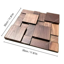 Walnut Mosaic Wall Panel