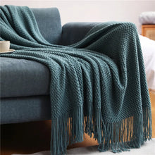 Cozy Knit Throw Blanket