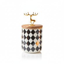 Deer Ceramic Jar