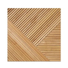 Vertical Oak Grille 3D Wall Panel