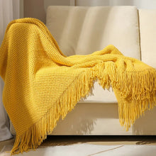 Cozy Knit Throw Blanket