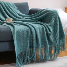 Cozy Knit Throw Blanket