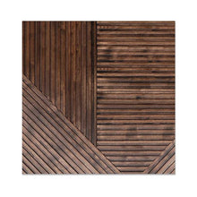 Vertical Oak Grille 3D Wall Panel