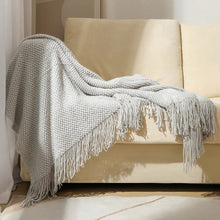 Cozy Knit Throw Blanket