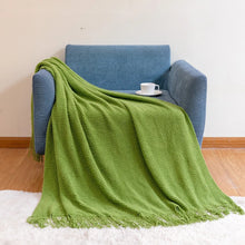 Cozy Knit Throw Blanket