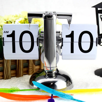 Vintage Flip Clock – retro auto flip desk clock – STUDIO GONKA
