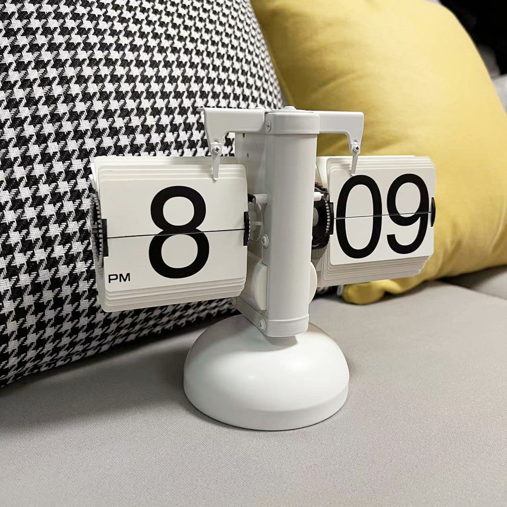 Vintage Flip Clock – retro auto flip desk clock – STUDIO GONKA