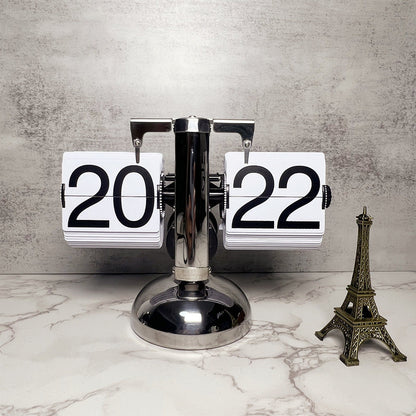 Vintage Flip Clock – retro auto flip desk clock – STUDIO GONKA