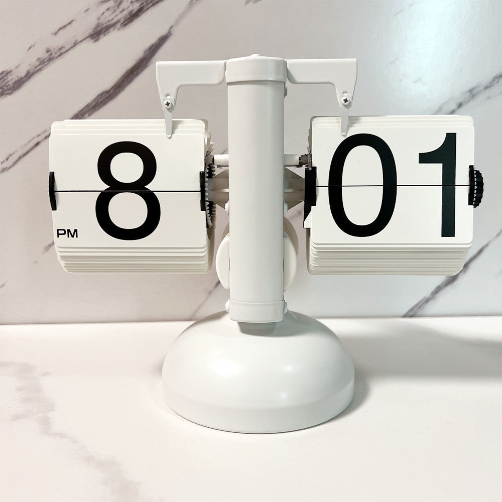 Vintage Flip Clock – retro auto flip desk clock – STUDIO GONKA