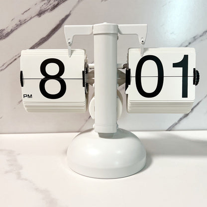 Vintage Flip Clock – retro auto flip desk clock – STUDIO GONKA
