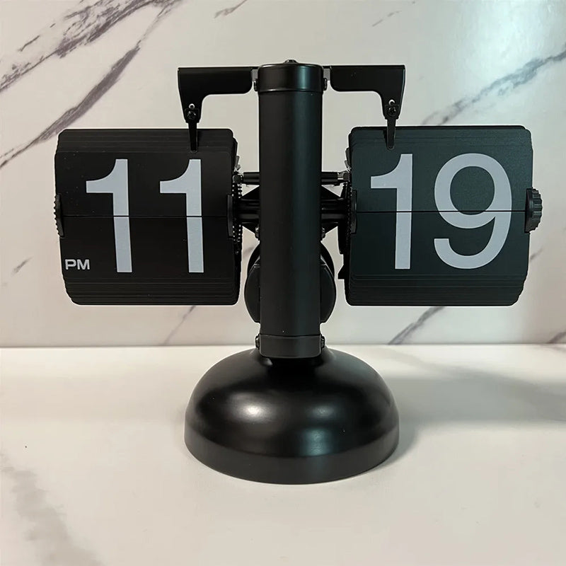 Vintage Flip Clock – retro auto flip desk clock – STUDIO GONKA