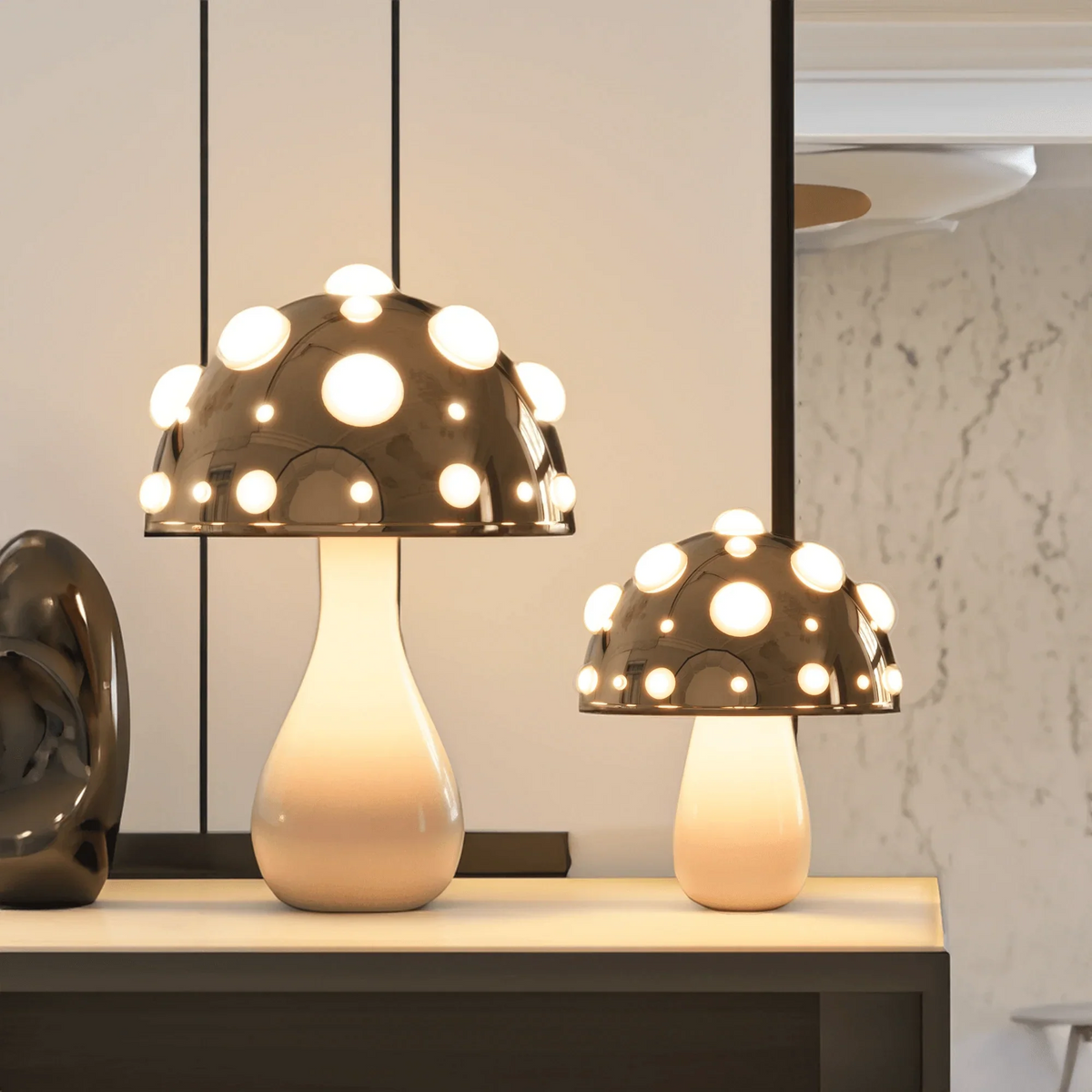 Zitake Mushroom Lamp